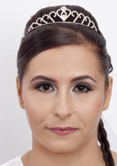Mireasa Ruxandra dupa machiaj-foto1