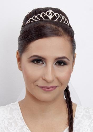 Mireasa Ruxandra dupa machiaj-foto3